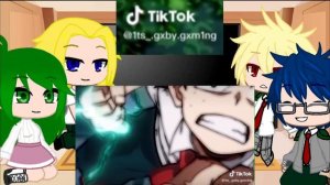 Mha reacts to how powerful deku is || gacha club ||