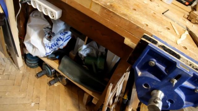 Столярная мастерская дома.Столярка для начинающих.Дешевый столярный верстак.Stolarstwo w domu.
