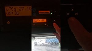 Как перевести часы в тахографе VDO