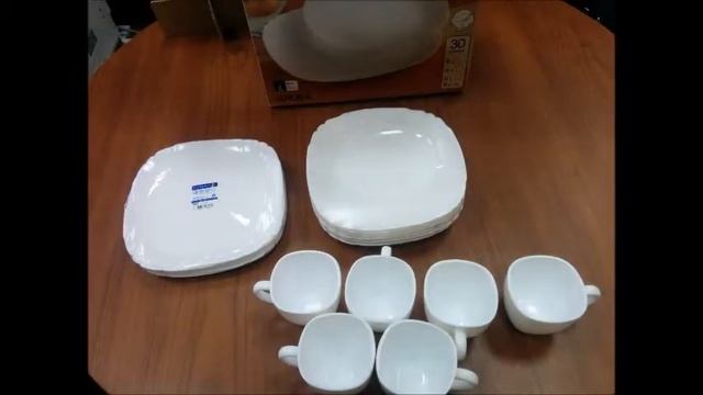 Столовый сервиз люминарк Luminarc 19 предметов лотусия Lotusia H1792