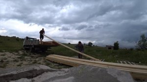 ДОСКА ДЛЯ КРЫШИ. Покупка, доставка, разгрузка. ЧАСТЬ ПЕРВАЯ