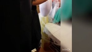 Как утюжить юбку из фатина