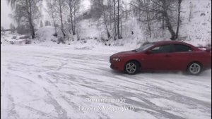 Зимний дрифт Lancer X V6 3.0 4WD #трехлитровыйсок карьер Иваново январь 2020