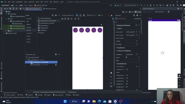 Hesap Makinesi-1a | Button Ekleme Boyutlandırma ve Renklendirme |Android Studio - java смотреть онлайн