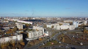 Барнаул, Павловский тракт - Малахова, октябрь 2022