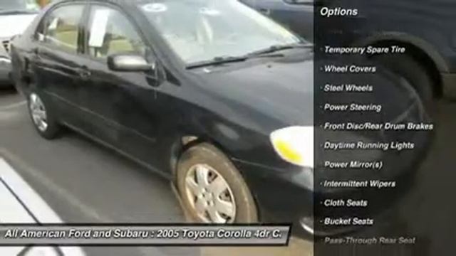 Used 2005 TOYOTA COROLLA Old Bridge, NJ U89098 смотреть онлайн