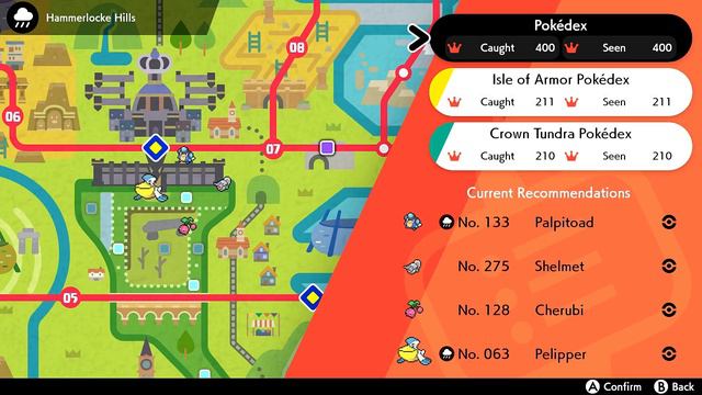 Pokémon Sword & Shield - Full Pokédex Complete (DLC Included)