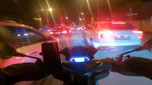 ПОКАТУШКИ НА СКУТЕРЕ 175 КУБ. ОТ ПЕРВОГО ЛИЦА ПО ГОРОДУ regulmoto grido