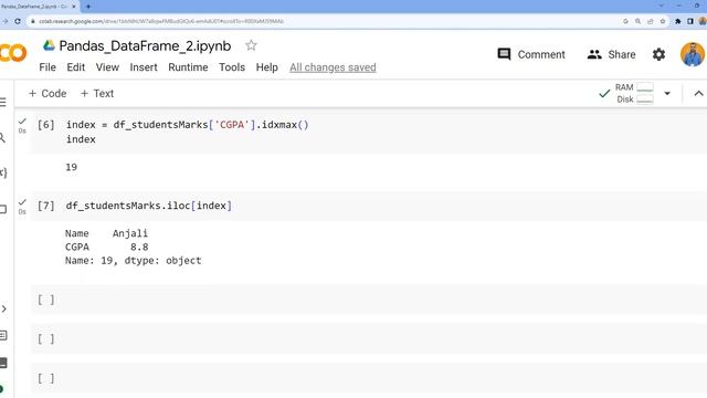 Pandas - max, nlargest, nsmallest смотреть онлайн
