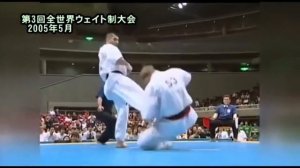 Мастер кёкусинкай каратэ Лечи Курбанов . ЧР