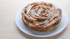 Блинный торт «Роза» с карамелью - нереально вкусно