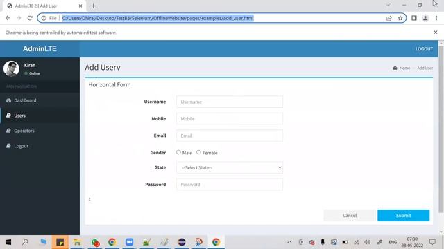 Selenium Automation Testing Tutorial - Lecture 12
