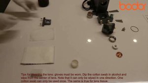 Bodor laser head disassemble and lens cleaning