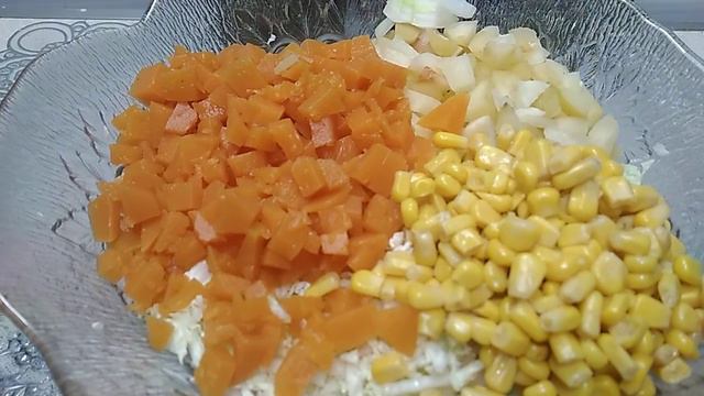 Вы будете удивлены вкусу этого салата. Это только у меня. Оченьвкусно