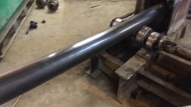 Гибка,вальцовка трубы 159*4,5 мм в радиус 10660мм смотреть онлайн