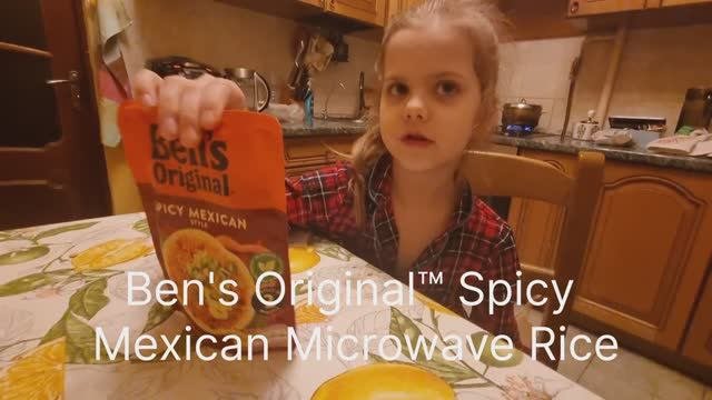Обзор на Ben's Original Spicy Mexican Microwave Rice.