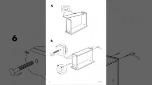 MALM Chest of 4 Drawers - IKAE and Chill - Assembly Instruction (2/2)