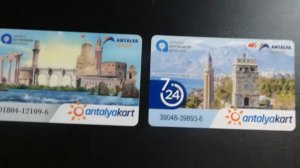 Antalya public transport card newbie help. AntalyaKart