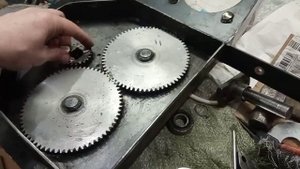 Ремонт неразборного редуктора электрокультиватора "Лоплош". Часть 1.