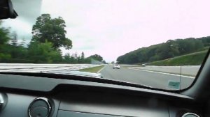 Circuit du Laquais avec une Ford Mustang V8 4,6 L