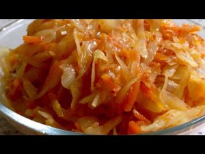 Капуста тушёная в мультиварке. Капуста в мультиварке Oursson 5010.