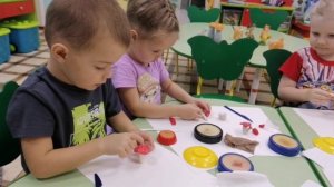 Франмент занятия  «В гости к нам ежик пришел»