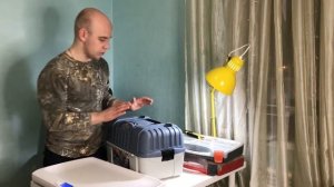 Обзор ящика Flambeau 2059 и  кофра для снастей Markfish. Распаковка посылки от магазина Spinninglin