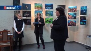 Тайны подводного мира острова Монерон. Фотовыставка открылась в музее книги Чехова