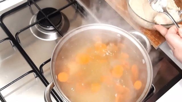 Суп с куриными кнелями и грибами - krem_tort -?