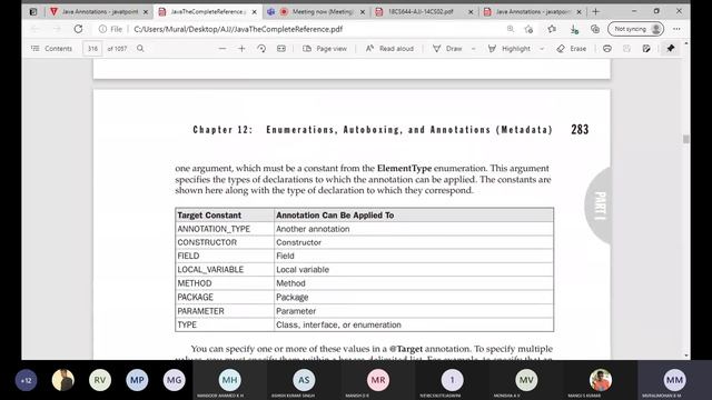 JAVA Annotations смотреть онлайн