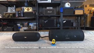 Tribit ThunderBox Plus (Maxsound Plus) vs Anker Soundcore Motion+