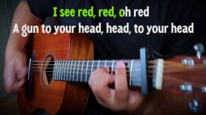 I SEE RED - Everybody Loves an Outlaw | ACOUSTIC KARAOKE