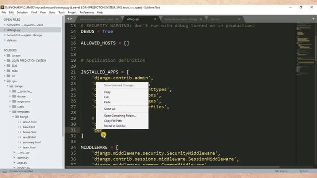 How to fix : Module not found error in Django