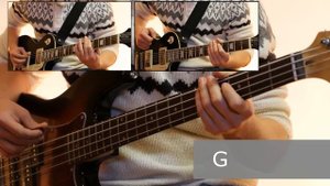 Как играть на бас гитаре Мертвый анархист - Король и шут ( видеоурок Guitar riffs) + табы