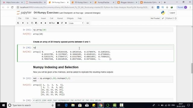 Numpy Interview Questions for Artificial Intelligence And Machine learning