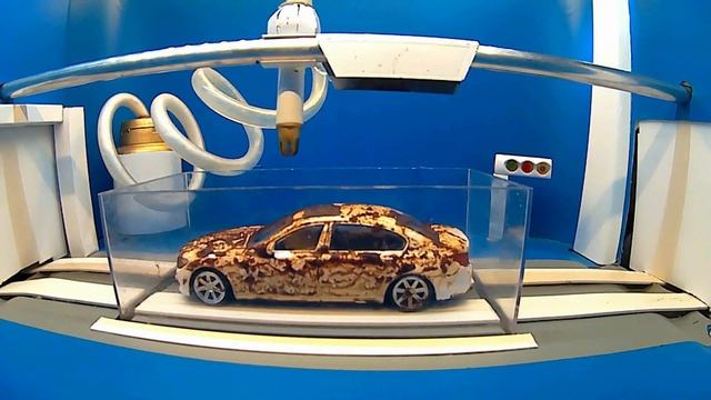 BMW - Muddy road - Toy car wash смотреть онлайн