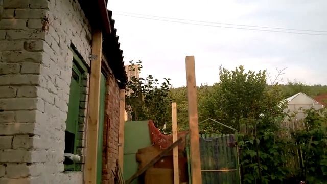 Веранда своими руками. Выпуск 5. Установка опор. смотреть онлайн