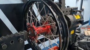 Правка алюминиевого обода. Спицы.