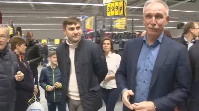 Открытие гипермаркета "Декатлон" Ульяновск смотреть онлайн