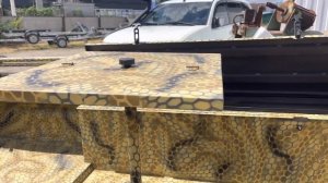 Мотор болотоход 40 лс Briggs&Stratton  Лодка болотоход 5.20м