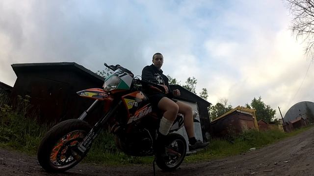 Обзор на KTM 640 SMC рестайлинг смотреть онлайн