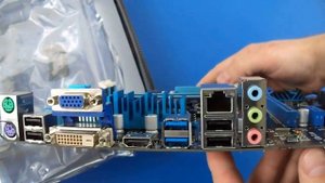 Материнская плата ASUS Z77-A | unboxing