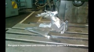 Олень Газ 21 из нержавейки своими руками.