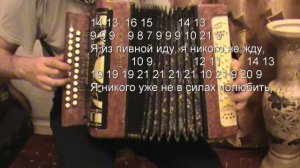 Когда качаются фонарики ночные разбор с цифрами