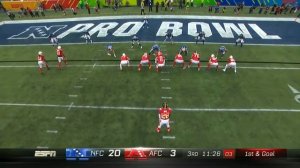 Американский футбол. Тачдауны Pro Bowl. NFL 2018