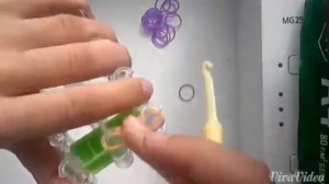 Техника плетения "чешуя дракона"||Rainbow Loom