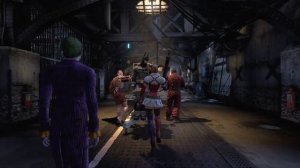 Харли Куинн вихляет как Джек Воробей Batman Arkham Asylum