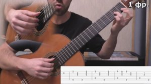 А снег идёт (учим на гитаре)