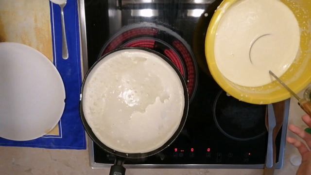 Готовим воздушные блины быстро и вкусно.