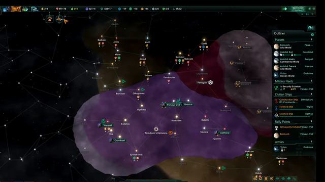 Stellaris: Synthetic Dawn Geth Let's Play #3 (Enemies To The Right) смотреть онлайн